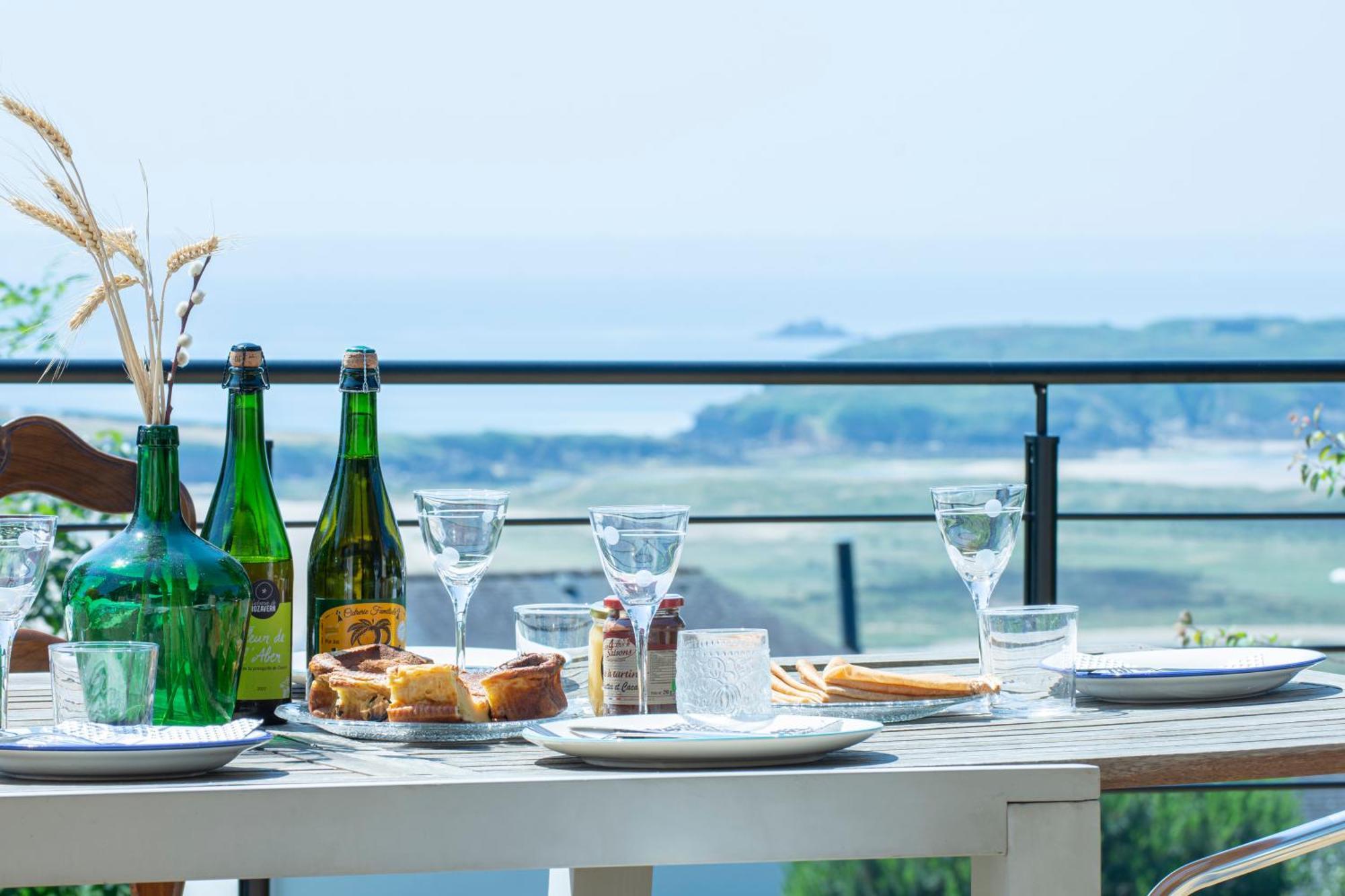 Maison Anemone - Vue Mer - Crozon, Bretagne Eksteriør bilde