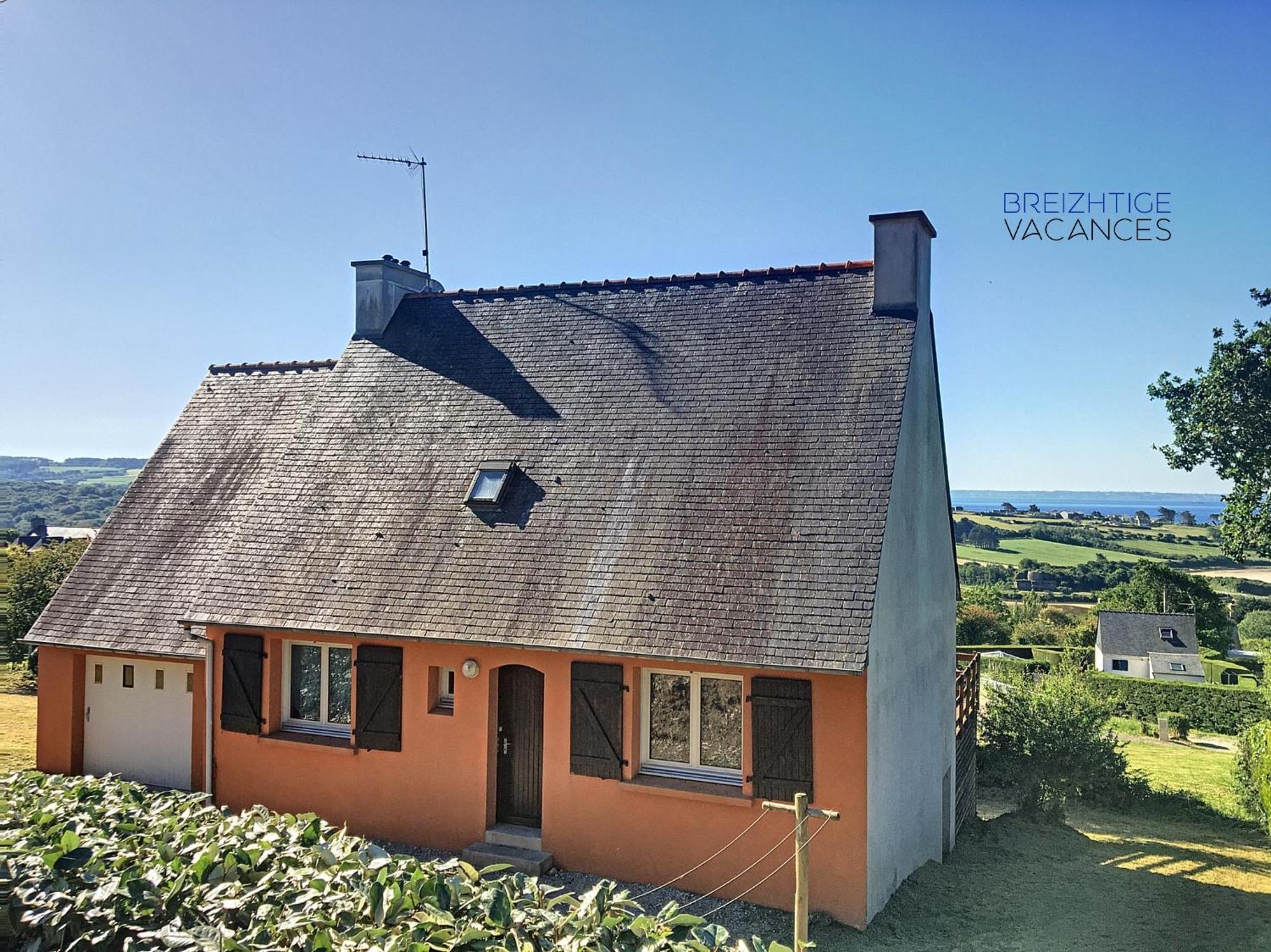 Maison Anemone - Vue Mer - Crozon, Bretagne Eksteriør bilde
