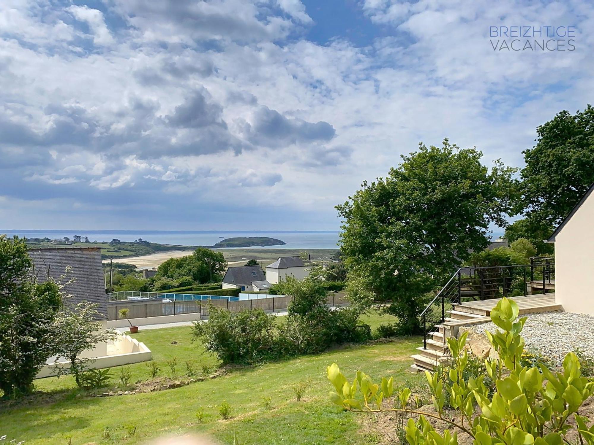 Maison Anemone - Vue Mer - Crozon, Bretagne Eksteriør bilde