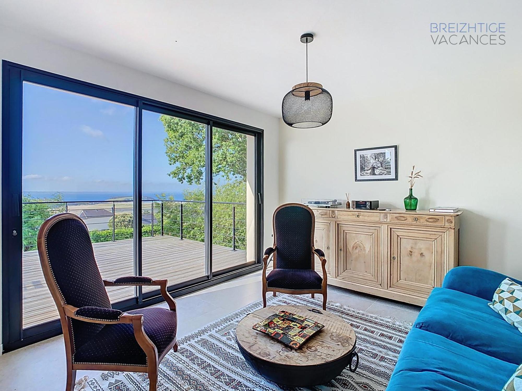 Maison Anemone - Vue Mer - Crozon, Bretagne Eksteriør bilde
